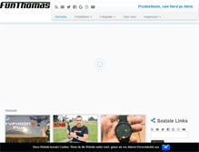 Tablet Screenshot of funthomas.de